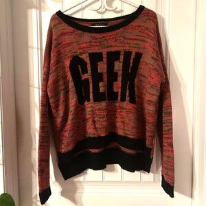Geek sweater
